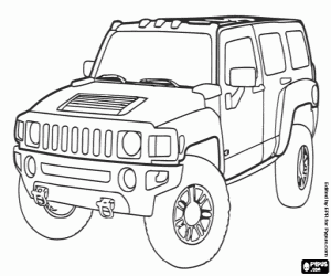 Colorear Hummer
