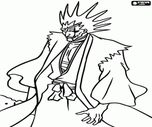 Colorear El imponente Kenpachi Zaraki