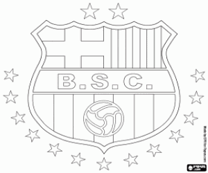 Colorear Insignia Barcelona Sporting Club