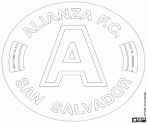 Colorear Insignia de Alianza FC