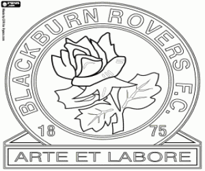 Colorear Insignia de Blackburn Rovers