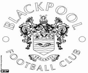 Colorear Insignia de Blackpool FC