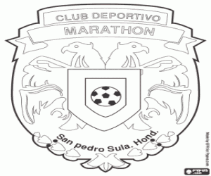 Colorear Insignia de CD Marathón