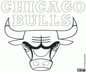 Colorear Insignia de Chicago Bulls