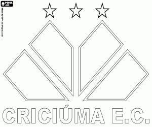 Colorear Insignia de Criciúma EC