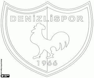 Colorear Insignia de Denizlispor