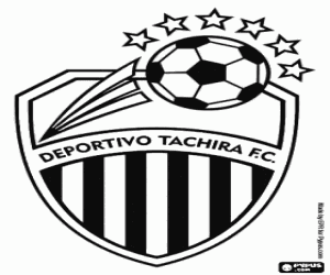 Colorear Insignia de Deportivo Táchira