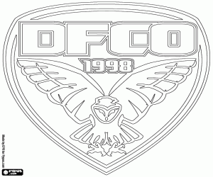 Colorear Insignia de Dijon FCO
