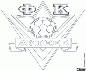 Colorear Insignia de FC Aktobe