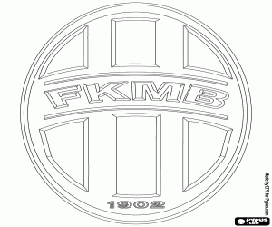 Colorear Insignia de FK Mladá Boleslav