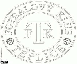 Colorear Insignia de FK Teplice