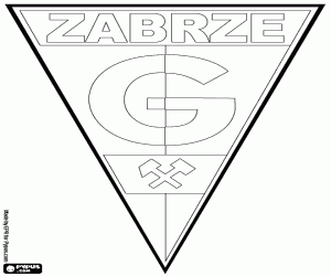 Colorear Insignia de Górnik Zabrze
