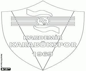 Colorear Insignia de Kardemir Karabukspor
