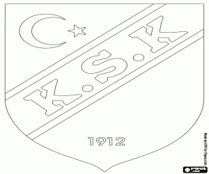 Colorear Insignia de Karşıyaka S.K.