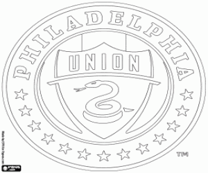 Colorear Insignia de Philadelphia Union