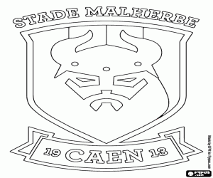 Colorear Insignia de SM Caen