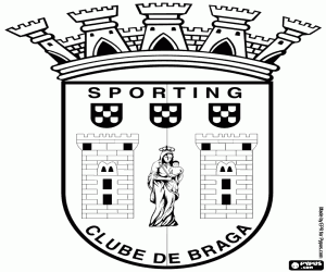 Colorear Insignia de Sporting de Braga