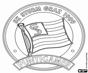 Colorear Insignia de Sturm Graz