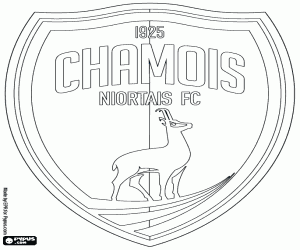 Colorear Insignia del Chamois Niortais FC