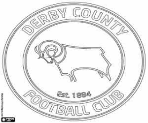 Colorear Insignia del Derby County