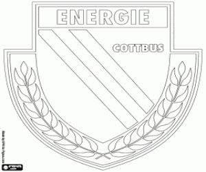 Colorear Insignia del FC Energie Cottbus