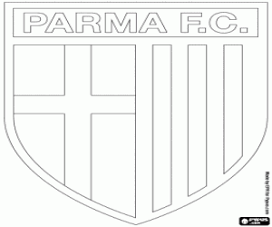 Colorear Insignia del Parma AC