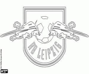 Colorear Insignia del RB Leipzig