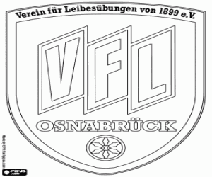 Colorear Insignia del VfL Osnabrück