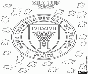 Colorear Inter Miami, MLS Cup 2025