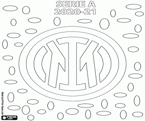 Colorear Inter Milán, campeón 2020-2021