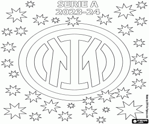 Colorear Inter Milán, Scudetto 2023-2024