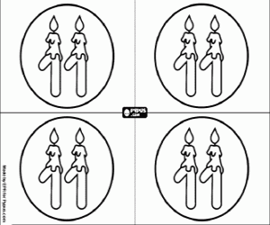 Colorear Invitación a fiesta de once años