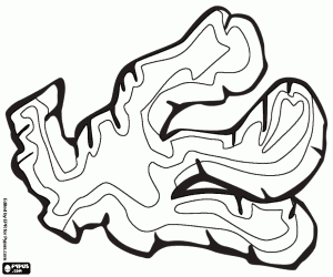 Colorear Jengibre, una especie picante