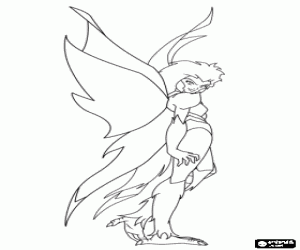 Colorear Jessica, el Señor del Aire