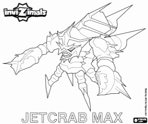 Colorear Jetcrab Max, Invizimals