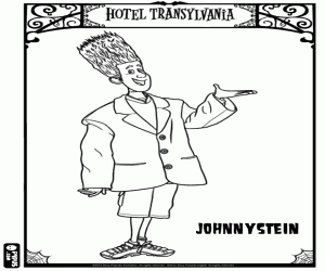 Colorear Johnnystein en Hotel Transylvania
