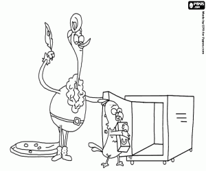 Colorear Jonathan y Posey de Pet Squad