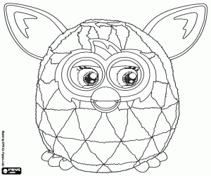 Colorear El juguete Furby Boom