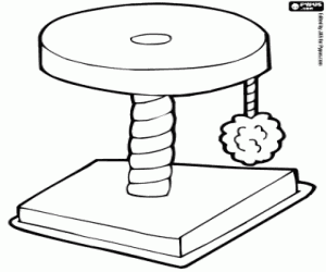 Colorear Juguete para el gato