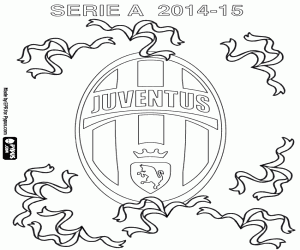 Colorear Juve Turín, campeón 2014-2015