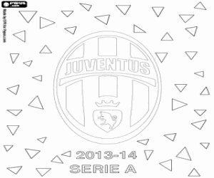 Colorear Juventus, campeón 2013-2014