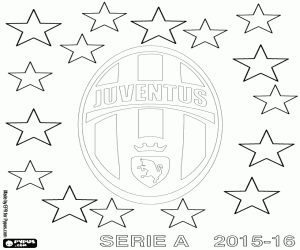 Colorear Juventus, campeón 2015-2016