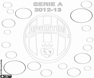Colorear Juventus Turín, campeón 2012-13