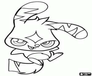 Colorear Katsuma de Moshi Monsters