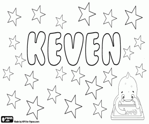 Colorear Keven, variante de Kevin