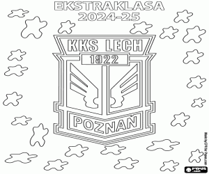 Colorear Lech Poznan, Ekstraklasa 2024-25