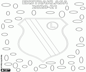 Colorear Legia Varsovia, campeón 2020-21