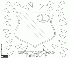 Colorear Legia Varsovia, Ekstraklasa 2018