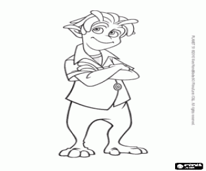 Colorear Lem ayudará al astronauta