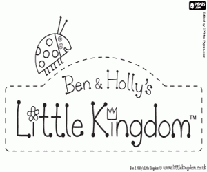 Colorear Logo Ben and Holly’s Little Kingdom